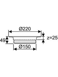    Uponor Drain 150, 25, 1093090