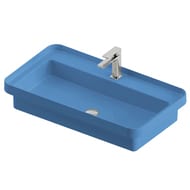 Раковина ArtCeram Fuori Scala 800х450 врезная/накладная, голубой авио TFL035 38;00