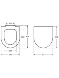 ������� Roca The Gap Round ���������, supralit 801D12001