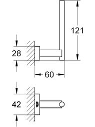      Grohe Essentials Cube , :  40623001