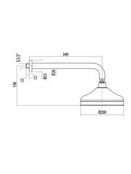 ������� ��� GATTONI Orta � ��������� �����������, d200��, ���� SFPCL20CO