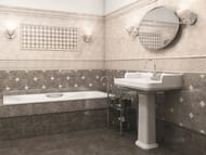 Вставка KERAMA MARAZZI Мерджеллина (49х49) коричневая 5248\9 (шт.)
