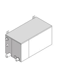 Парогенератор Effe 45 NUVOLA SMART POWER 3,5-4,5 м3, сенсорное управление HA 50 50 0083
