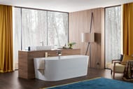 Ванна квариловая Villeroy & Boch OBERON 2.0 (1800х800х460) с ножками, белая UBQ180OBR9CD00V-01