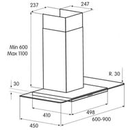 ������� JETAIR Molly P 60 INX (600�450) 700 �3/�, 140 ��, ����.�����/�����. ������ PRF0004043A