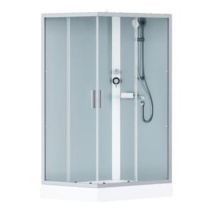 Душевая кабина AM.PM Gem 120х90, профиль хром матовый, стекло прозрачное W90C-404-12090MT