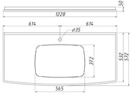 ���������� Caprigo Cosmo Bianco ��� ����� Caprigo ������� 120 �� ���������� ����� 20 ��