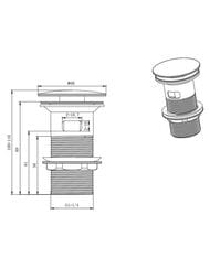 ������ ������ AQUATEK Push-open � ���������, ��������� ����� AQ6001BGM
