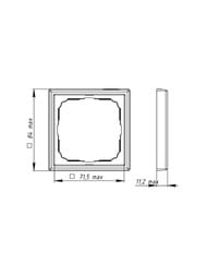 ����� Systeme Electric ARTGALLERY 1 ����, �����, GAL000601