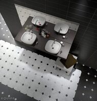 Керамогранитная плитка EQUIPE OCTAGON Blanco Mate (200х200) белая (кв.м.)