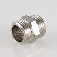 Ниппель VALTEC  1/2" латунь никелированная VTr.582.N.0004