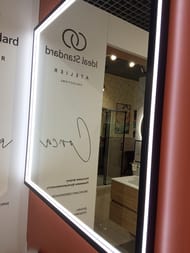 ������! ������� Ideal Standard CONCA (800�800�38) � LED ����������, ����������, ������ ���� T3966BH