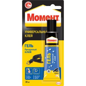 Клей МОМЕНТ ГЕЛЬ, блистер, 30мл 997777