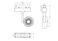 �������� ���������� Maytoni Technical (��������) TR024-2-10W3K , IP20, ������