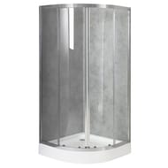   BelBagno DUE-R-2-80-C-Cr (800x800x1900)   / 