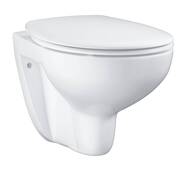 Унитаз Grohe Bau Ceramic 39351000 подвесной (368х420х531) безободковый, с сиденьем с микролифтом