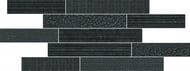 Декор ITALON Materia Brick Multiline Cold (296х796) матовый, под кирпич, черный, 610110000249 (шт.)