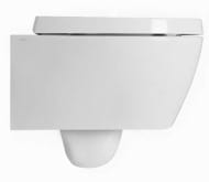 Унитаз подвесной Simas LFT SPAZIO (520х350х250) гориз. выпуск, белый LFT 18 bia