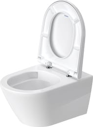 Унитаз подвесной Duravit D-Neo 2577090000 370х540х400 безободковый, верт.смыв, крепеж Durafix, белый