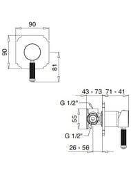 ��������� CEZARES OLIMP-DIM2-01-L ��� ����, ������������, �������������, ����/����� ������