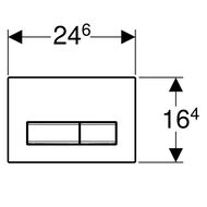 GEBERIT Sigma50 ������� �����, ������� ����, ������/������ ����� 115.788.DW.2