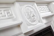 Портал для очага ELECTROLUX Vittoriano 30 (940х1280х410) белый