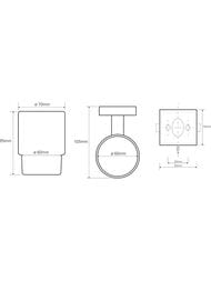   Bemeta Beta 70x95x105, :  132110012