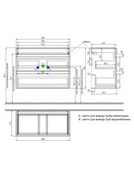 ����� � ������������ IDDIS Zodiac 800�385�640 ���������, 2 �����, ����� ZOD8CB0i95K