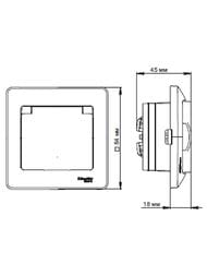 ������� Systeme Electric GLOSSA � ����������� �� �������� � ������� � ����� IP44 ������� GSL001248