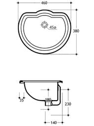 �������� ��������� Migliore BELLA 46 20602 (460�380�230) ��� ��������� ��� ���������