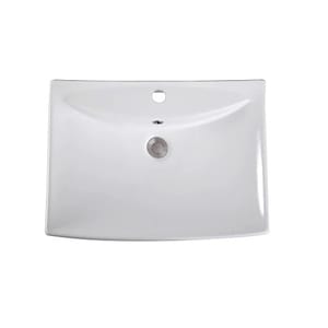 Раковина накладная Акватек AQ5518-00 (460х600х170) 1 отверстие под смеситель, белый AQ5518-00