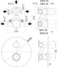   Paffoni Light LIQ019NO ,  