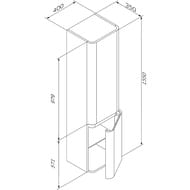 ����-������� AM.PM Sensation ���������, 40��, ������, �����, ��������� M30CHR0406WG