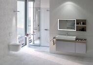 Сиденье для унитаза Geberit Citterio с микролифтом, петли металлические 500.540.01.1