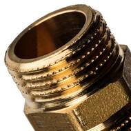 Ниппель STOUT 1/2"НН, латунь, арт.SFT-0003-001212