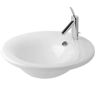 Умывальник DURAVIT STARCK 1 580х165 покрытие WG, отверстие под смеситель, перелив 04065800001