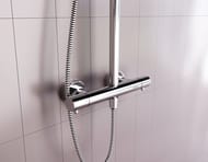 Душевая система RedBlu by Damixa Option: термостат, верхний/ручной душ, 3 функции, хром DX218092000