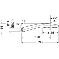    Duravit UV0652014010 MinusFlow, 1 ,  9 /., 