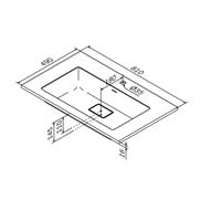 �������� ��������� AM.PM Libre 490�810�145, �������� ������, ����� ������� M60WPC080SWM