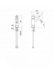 ��������� ��� ���� Migliore OXFORD ���������, ����� �����, ������ ML.OXF-6363.BI.BR