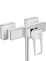 Смеситель Hansgrohe Metropol 74560000 для душа настенный однорычажный, рукоятка-петля, хром — миниатюра 1
