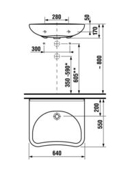 �������� Roca Access ��������� 640�550 ��, ��� ���������, ZRU9307660 ��� ����� � ���. �������������