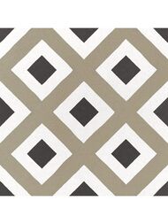 Керамогранитная плитка EQUIPE CAPRICE DECO City Colours (200х200) серая (кв.м.) — миниатюра 1