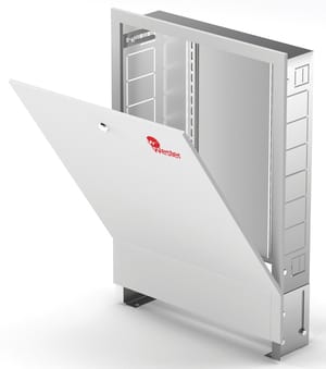 Шкаф коллекторный Wester встроенный ШРВ-4 (850х120-180х648-711)