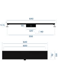     toHit Tray 600x100x75-95 , . ,  TH10-026002
