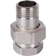 Американка STOUT 1/2"ВН, прямая, никель, уплотнение под плоскую прокладку, SFT-0045-000012 — изображение 2