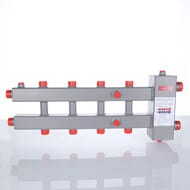 Гидроразделитель VALTEC с коллектором, 5 контуров, до 70 кВт, VTc.100.SH.070605