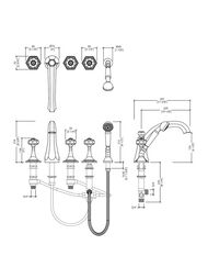     Devon&Devon Excelsior Gemstone EXC-GM150CR 5 , , , : 