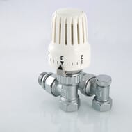 Комплект терморегулирующего оборудования для радиатора VALTEC угловой 1/2" VT.045.N.04