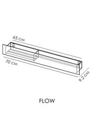 ����� FLOW Skyline Double 700�92�90 ���������, ������������������ ������, ����� Fl-sky-d70��-�